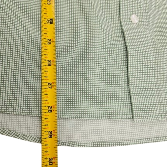 Bonobos Wrinkle Free Slim Cut Men's Longsleeve Dress Shirt Spring Green - Picture 6 of 7